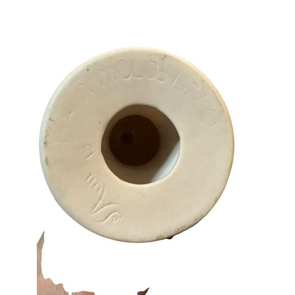 Vintage Byron Molds 1977 Ceramic Christmas Table Boy Top Ornament Tree Topper - Picture 5 of 7